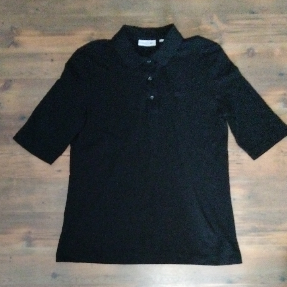 Lacoste Slim Fit Black Polo